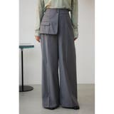 フロントフラップスラックスパンツ | AZUL BY MOUSSY | 詳細画像18 