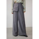 フロントフラップスラックスパンツ | AZUL BY MOUSSY | 詳細画像14 