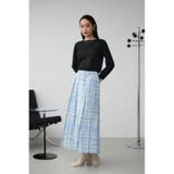 グラフィックチェックフレアスカート | AZUL BY MOUSSY | 詳細画像13