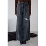 AZUL DENIM リペアワイドデニム | AZUL BY MOUSSY | 詳細画像5