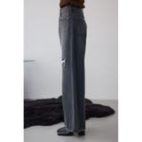 AZUL DENIM リペアワイドデニム | AZUL BY MOUSSY | 詳細画像6