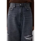 AZUL DENIM リペアワイドデニム | AZUL BY MOUSSY | 詳細画像8