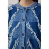 フリンジニットカーディガン | AZUL BY MOUSSY | 詳細画像17 