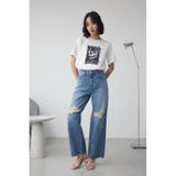 フォトプリントTシャツ | AZUL BY MOUSSY | 詳細画像13 