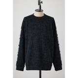 BLK | スモーク総柄スウェット | AZUL BY MOUSSY