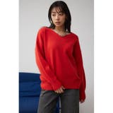 Vネックアソートカラーニットプルオーバー | AZUL BY MOUSSY | 詳細画像35