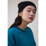 BLK | シャギーニットビーニー | AZUL BY MOUSSY