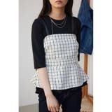 柄WHT5 | ツイードビスチェ | AZUL BY MOUSSY
