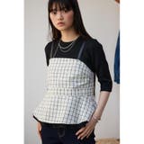 ツイードビスチェ | AZUL BY MOUSSY | 詳細画像1