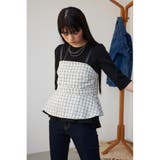 ツイードビスチェ | AZUL BY MOUSSY | 詳細画像2