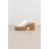 センターシームコルクウェッジサンダル | AZUL BY MOUSSY | 詳細画像23 