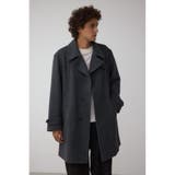 ウール混ステンカラーコート | AZUL BY MOUSSY | 詳細画像33