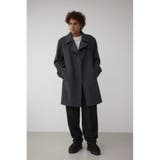 ウール混ステンカラーコート | AZUL BY MOUSSY | 詳細画像34