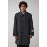 ウール混ステンカラーコート | AZUL BY MOUSSY | 詳細画像35