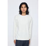 WHT | フェイクレイヤードヘンリーネックトップス | AZUL BY MOUSSY
