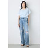 バックプリントTシャツ | AZUL BY MOUSSY | 詳細画像15 