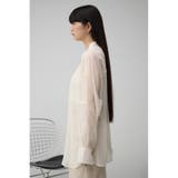 バックスリットシアーオーバーシャツ | AZUL BY MOUSSY | 詳細画像5