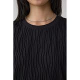 ソリッドテクスチャーカットトップス | AZUL BY MOUSSY | 詳細画像18