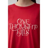 フロッキーロゴプリントロングTシャツ | AZUL BY MOUSSY | 詳細画像27 