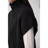 ジップアップニットベスト | AZUL BY MOUSSY | 詳細画像18 