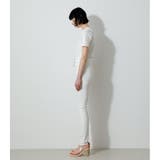 HI-WAIST BUTTON DENIM SKINNY2 | AZUL BY MOUSSY | 詳細画像2