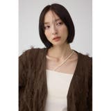 ランダムフリンジニットカーディガン | AZUL BY MOUSSY | 詳細画像12 