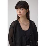 スカシガラニットカーデ | AZUL BY MOUSSY | 詳細画像12 