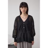 スカシガラニットカーデ | AZUL BY MOUSSY | 詳細画像15