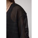 スカシガラニットカーデ | AZUL BY MOUSSY | 詳細画像19 