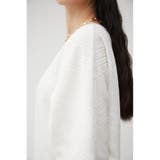 BIAS RIB LOOSE KNIT TOPS | AZUL BY MOUSSY | 詳細画像9