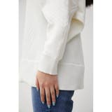 BIAS RIB LOOSE KNIT TOPS | AZUL BY MOUSSY | 詳細画像10