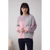 コンビネーションバイカラーニット | AZUL BY MOUSSY | 詳細画像26 