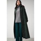 GRN | A LINE TWEED COAT | AZUL BY MOUSSY