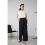 C/T撥水タックワイドパンツ | AZUL BY MOUSSY | 詳細画像4