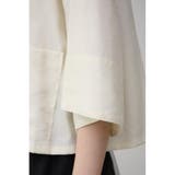 ワイドスリーブ五分袖ツイルシャツ | AZUL BY MOUSSY | 詳細画像9 