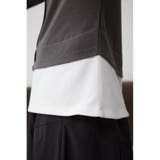 フェイクレイヤードカットロンT | AZUL BY MOUSSY | 詳細画像35 