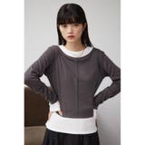 フェイクレイヤードカットロンT | AZUL BY MOUSSY | 詳細画像25 