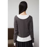 フェイクレイヤードカットロンT | AZUL BY MOUSSY | 詳細画像30 