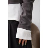 フェイクレイヤードカットロンT | AZUL BY MOUSSY | 詳細画像34 