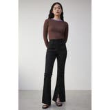CENTER SLIT COLOR FLARE PT | AZUL BY MOUSSY | 詳細画像4