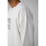 裏起毛配色ステッチトップス | AZUL BY MOUSSY | 詳細画像9 