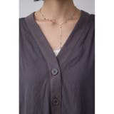 リブ付きシャツカーディガン | AZUL BY MOUSSY | 詳細画像28 