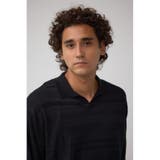 編地変化長袖ニットポロ | AZUL BY MOUSSY | 詳細画像14