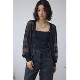 シアージップアップカーディガン | AZUL BY MOUSSY | 詳細画像11
