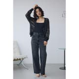 シアージップアップカーディガン | AZUL BY MOUSSY | 詳細画像12