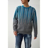 柄BLU5 | VARIETY COCKTAIL COLOR KNIT | AZUL BY MOUSSY