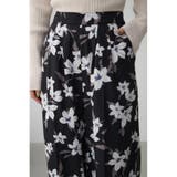 フラワープリントイージーワイドパンツ | AZUL BY MOUSSY | 詳細画像8 