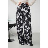 フラワープリントイージーワイドパンツ | AZUL BY MOUSSY | 詳細画像1 