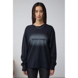 グラデーションロゴルーズロングTシャツ | AZUL BY MOUSSY | 詳細画像16 
