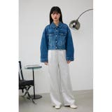 シャイニーリラックスワイドパンツ | AZUL BY MOUSSY | 詳細画像15 